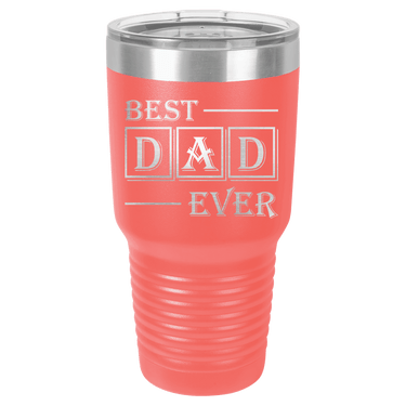 Best Dad Ever 30oz Ringneck Tumbler